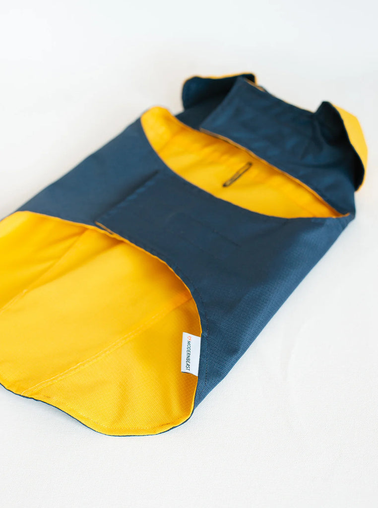 Modern Beast Reversible Dog Raincoat