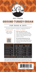 Oma’s Pride Ground Turkey Organ – 1 lb
