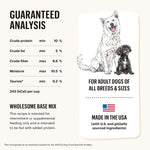 The Honest Kitchen Whole Grain Base Mix – Veggie & Fruit Meal Mixer for Dogs