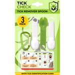 TickCheck Tick Remover Spoons – 3-Pack