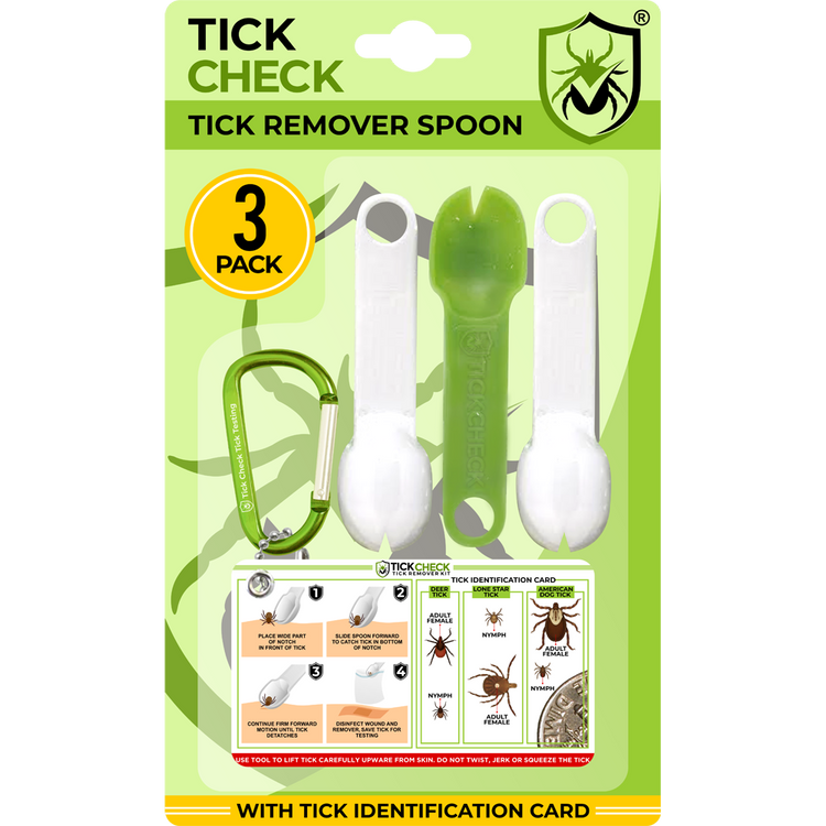 TickCheck Tick Remover Spoons – 3-Pack
