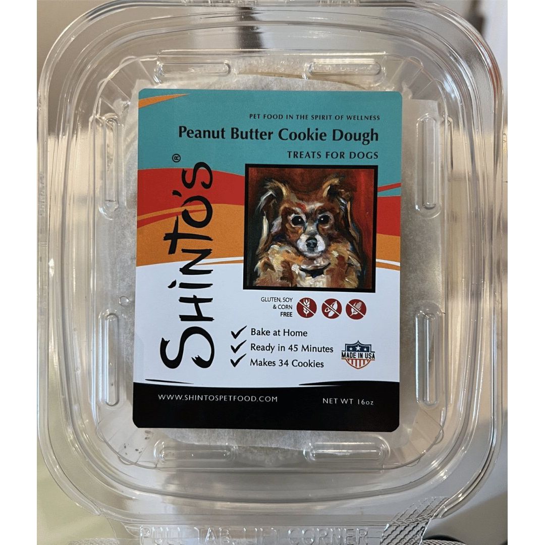 peanut butter cookie dough for dogs treats