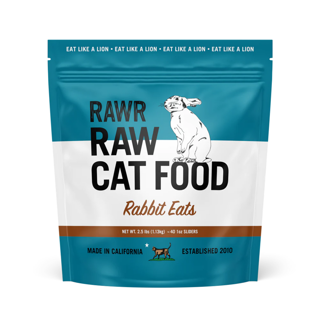 Raw Cat Food - Rabbit - 2.5 lbs.