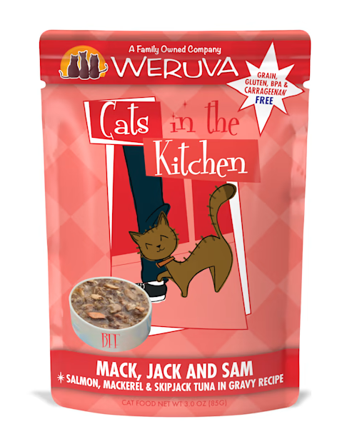 Cats in the Kitchen - Mack, Jack & Sam - Wet Food