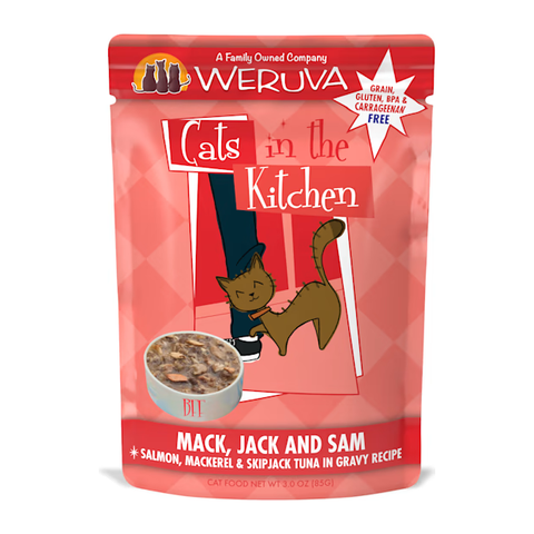 Cats in the Kitchen - Mack, Jack & Sam - Wet Food