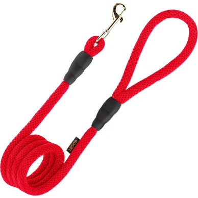 Gooby Soft Mesh Leash - Red