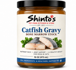 Shinto’s Catfish Gravy meal topper for dogs and cats – 16 oz