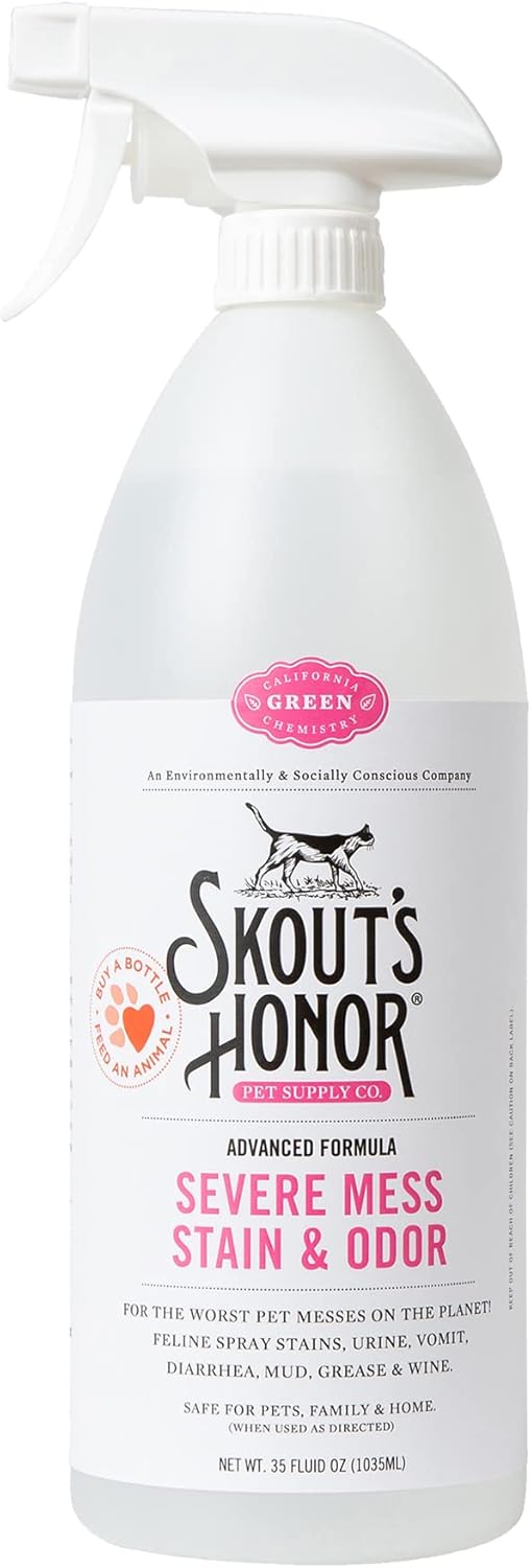 Skout’s Honor Severe Mess Stain & Odor Remover