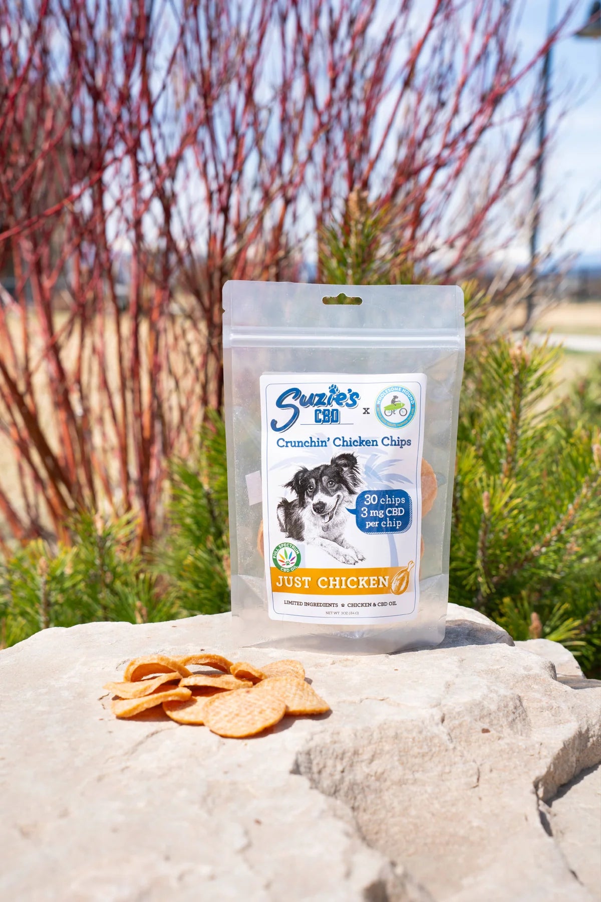 Suzie's 3mg Crunchin' Chicken Chips