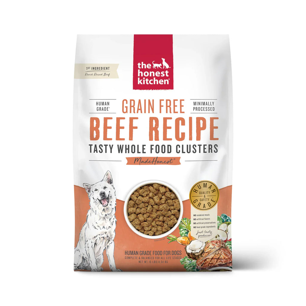The Honest Kitchen Grain-Free Beef Whole Food Clusters – 5 lb
