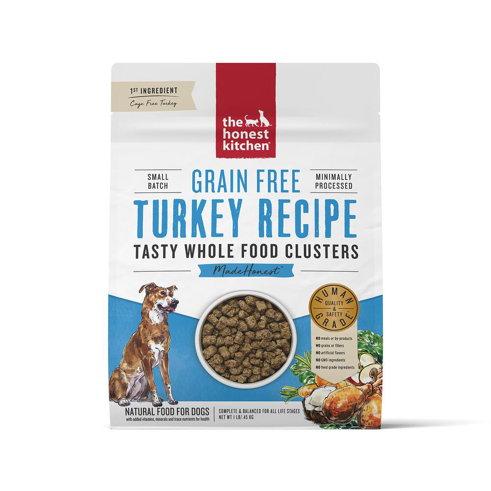 The Honest Kitchen Grain-Free Turkey Whole Food Clusters – 5 lb