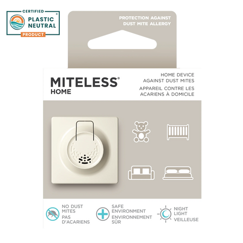 Miteless Home Ultrasonic Dust Mite Plug-In