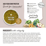 The Honest Kitchen Whole Grain Base Mix – Veggie & Fruit Meal Mixer for Dogs