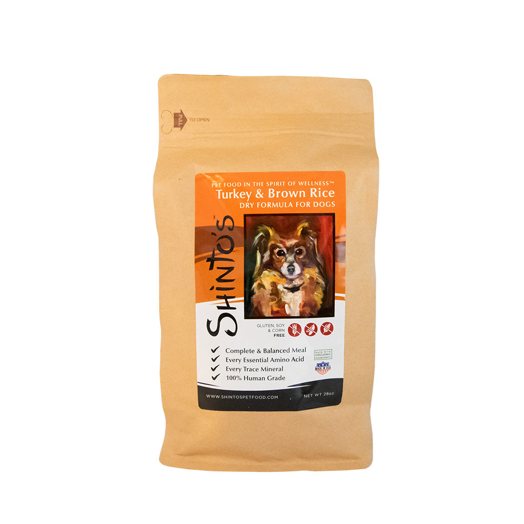 Wholesale Shinto's Turkey & Brown Rice Dry Dog Food, 64 oz