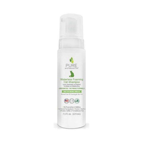 Pure & Natural Pet Waterless Cat Shampoo – Unscented