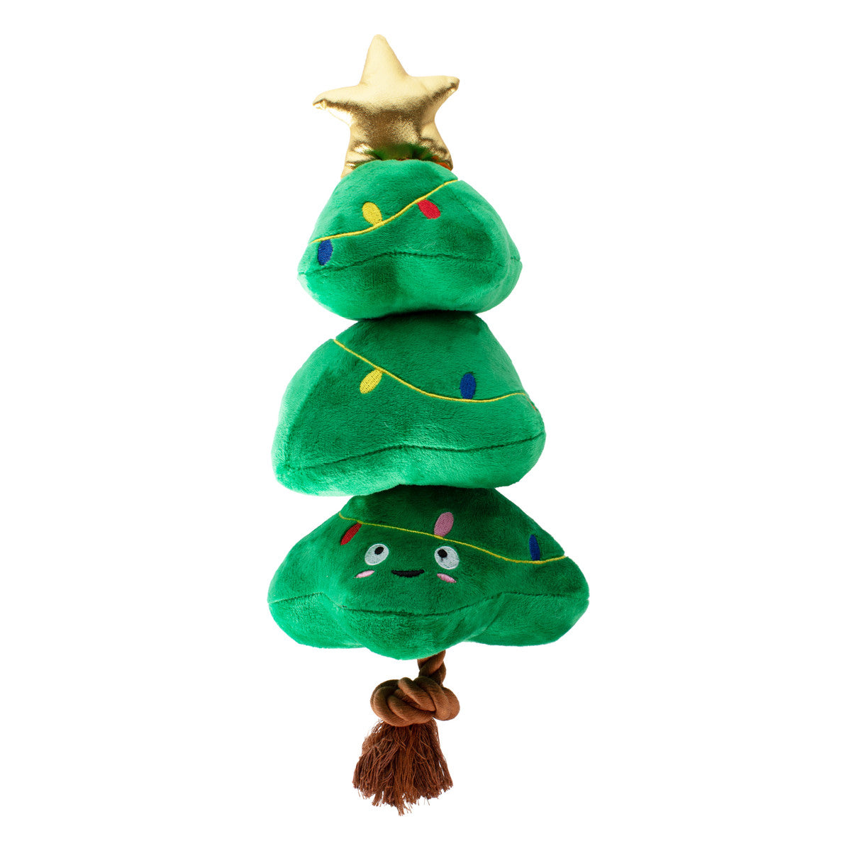 Fringe Rope Christmas Tree Dog Toy Shinto's Pet Food Kitchen & Store
