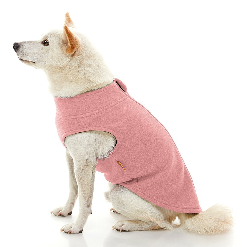 Gooby Zip Up Microfiber Dog Fleece