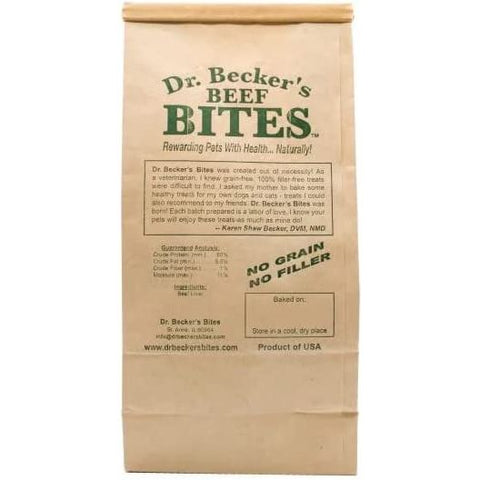Dr. Becker’s Beef Bites – Beef Liver Dog & Cat Treats, 5 oz