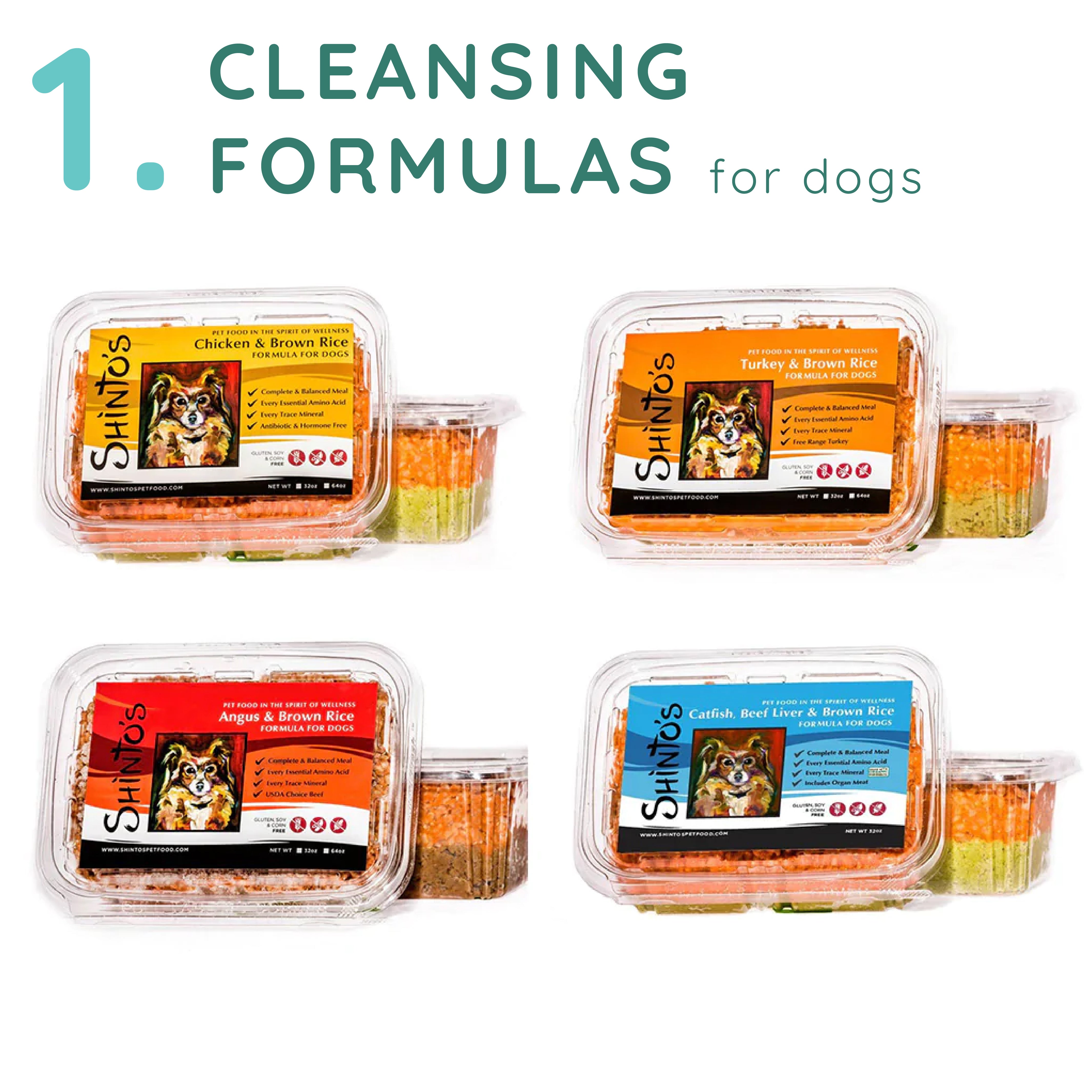 01 - Cleansing Formulas - for Dogs