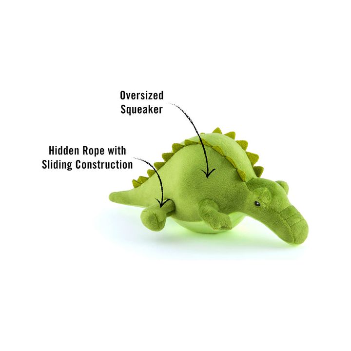 P.L.A.Y. Cody the Crocodile Dog Toy