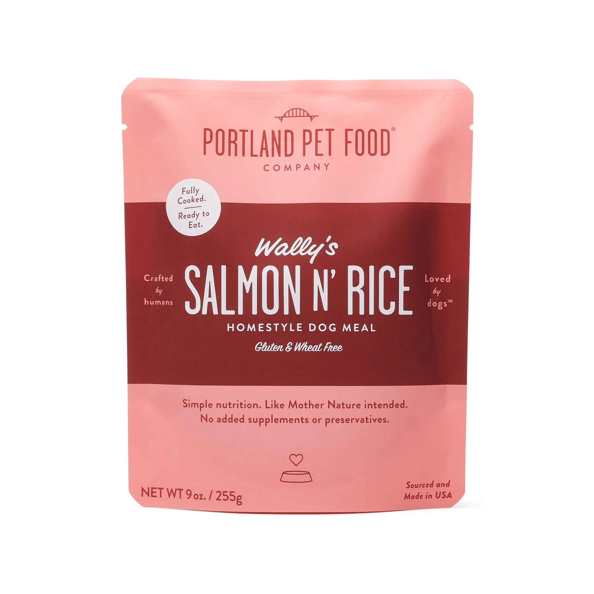 Portland Pet Food Co. Salmon & Rice - Dog Food