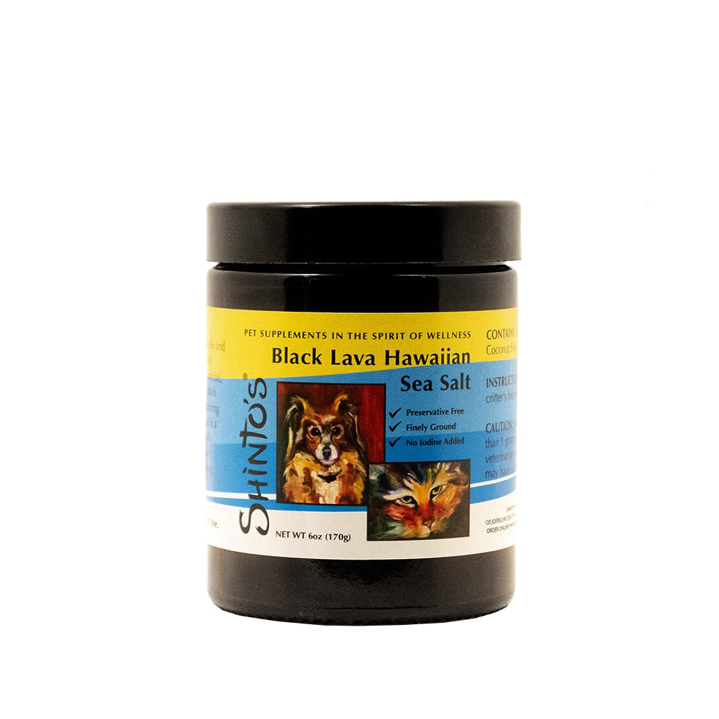 Supplements - Hawaiian Black Lava Sea Salt for Dogs & Cats