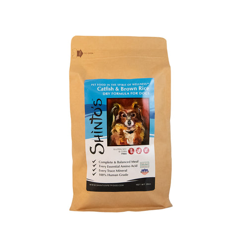 Shinto’s Catfish & Brown Rice Dry Dog Food