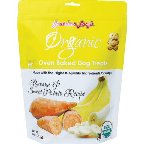 Grandma Lucy’s Banana & Sweet Potato – Oven-Baked Dog Treats