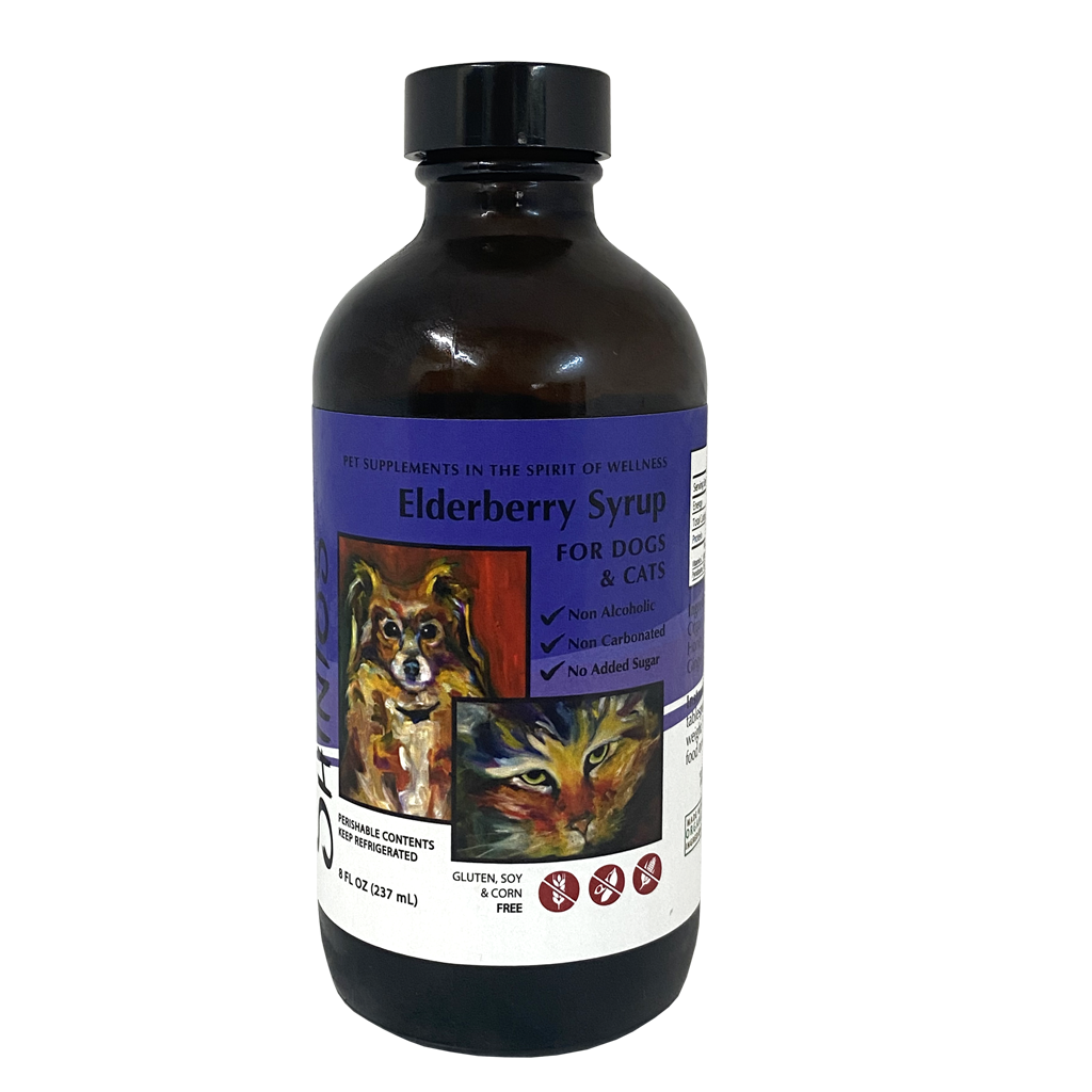 Elderberry Syrup for Dogs & Cats 8 oz