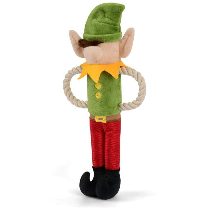 P.L.A.Y. Merry Woofmas Eco-Friendly Holiday Dog Toys - Santa's Little Elf-er