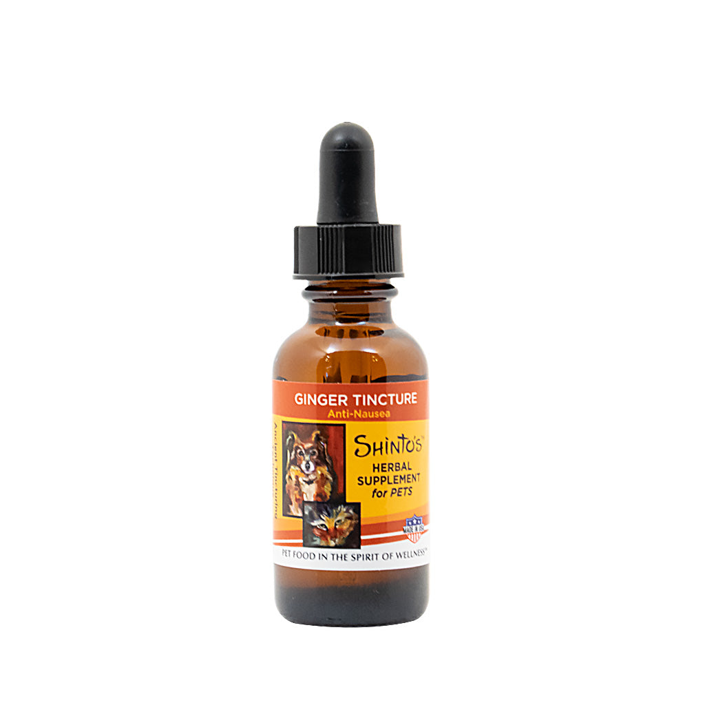 Shinto’s Ginger Tincture for dogs and cats