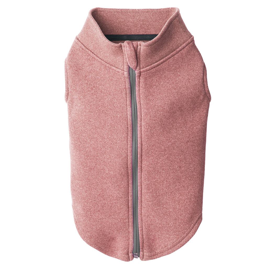 Gooby Zip Up Microfiber Dog Fleece