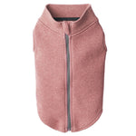 Gooby Zip Up Microfiber Dog Fleece