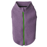 Gooby Zip Up Microfiber Dog Fleece
