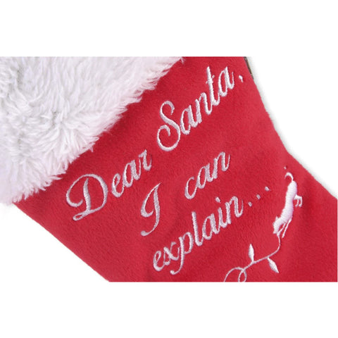 P.L.A.Y. Good Dog Stocking Christmas Dog Toy