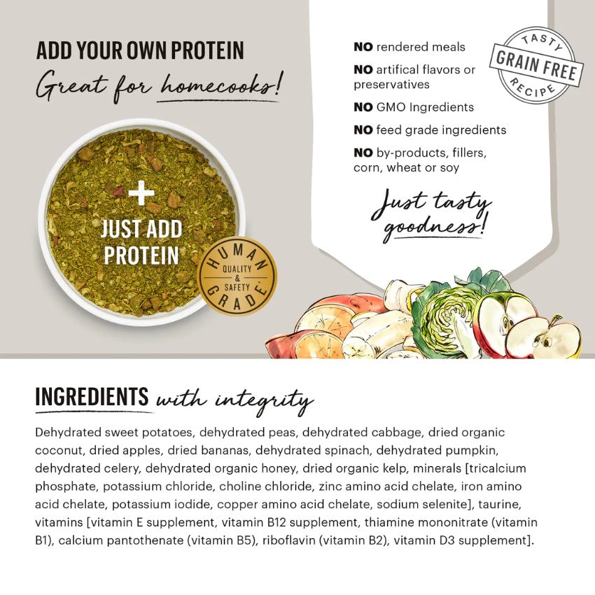 The Honest Kitchen Grain Free Fruit Veggie Base Mixers Shinto s the-honest-kitchen-grain-free-fruit-veggie-base-mixers-shinto-s
