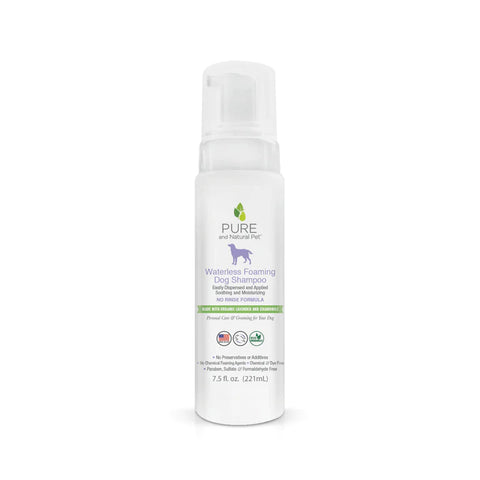 Pure & Natural Pet Waterless Foaming Dog Shampoo