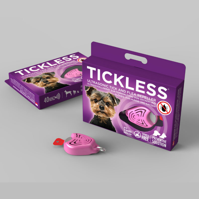 Tickless Pet – Ultrasonic Chemical-Free Tick & Flea Repellent for Dogs & Cats