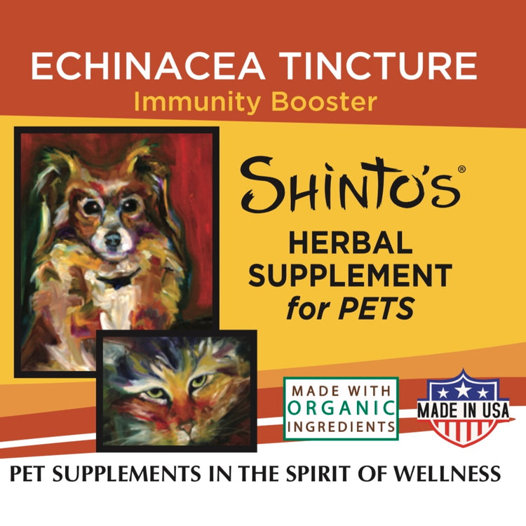 Shinto’s Echinacea Tincture for Dogs & Cats – 1 oz