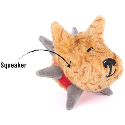Spiked! Biff Head Plush Toy