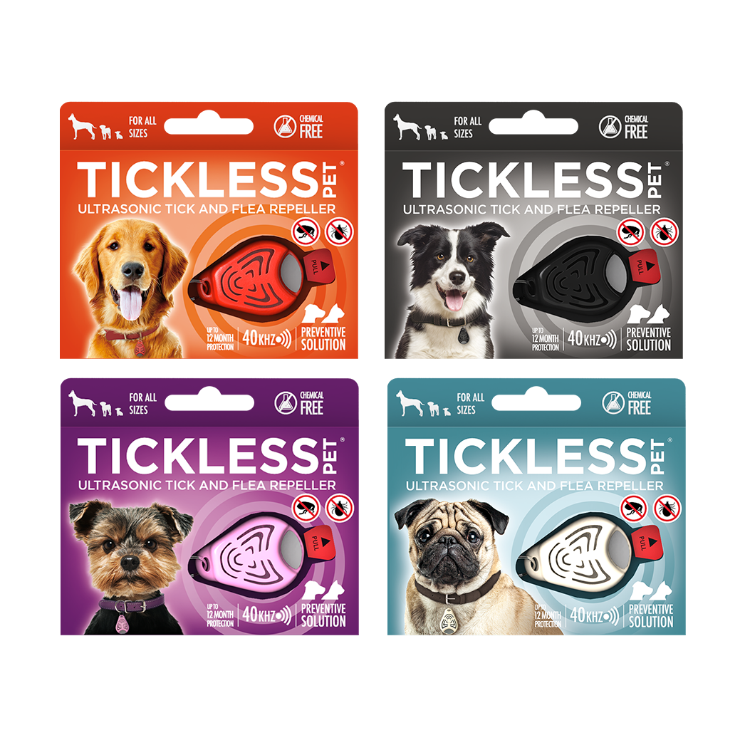 Tickless Pet – Ultrasonic Chemical-Free Tick & Flea Repellent for Dogs & Cats