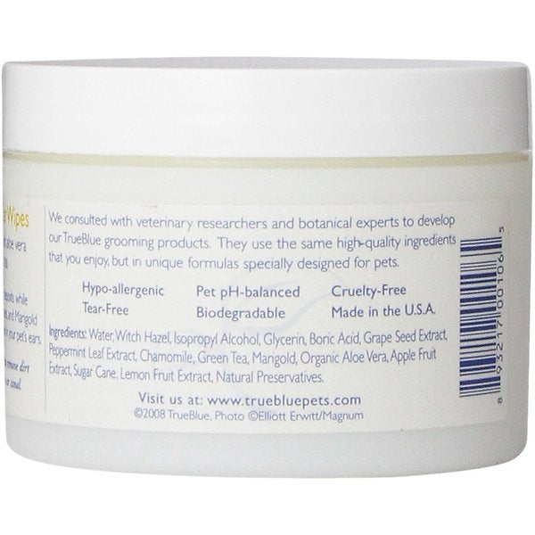 TrueBlue Super Easy Ear Wipes – Dogs & Cats