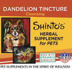 Shinto’s Dandelion Tincture for Dogs & Cats – 1 oz