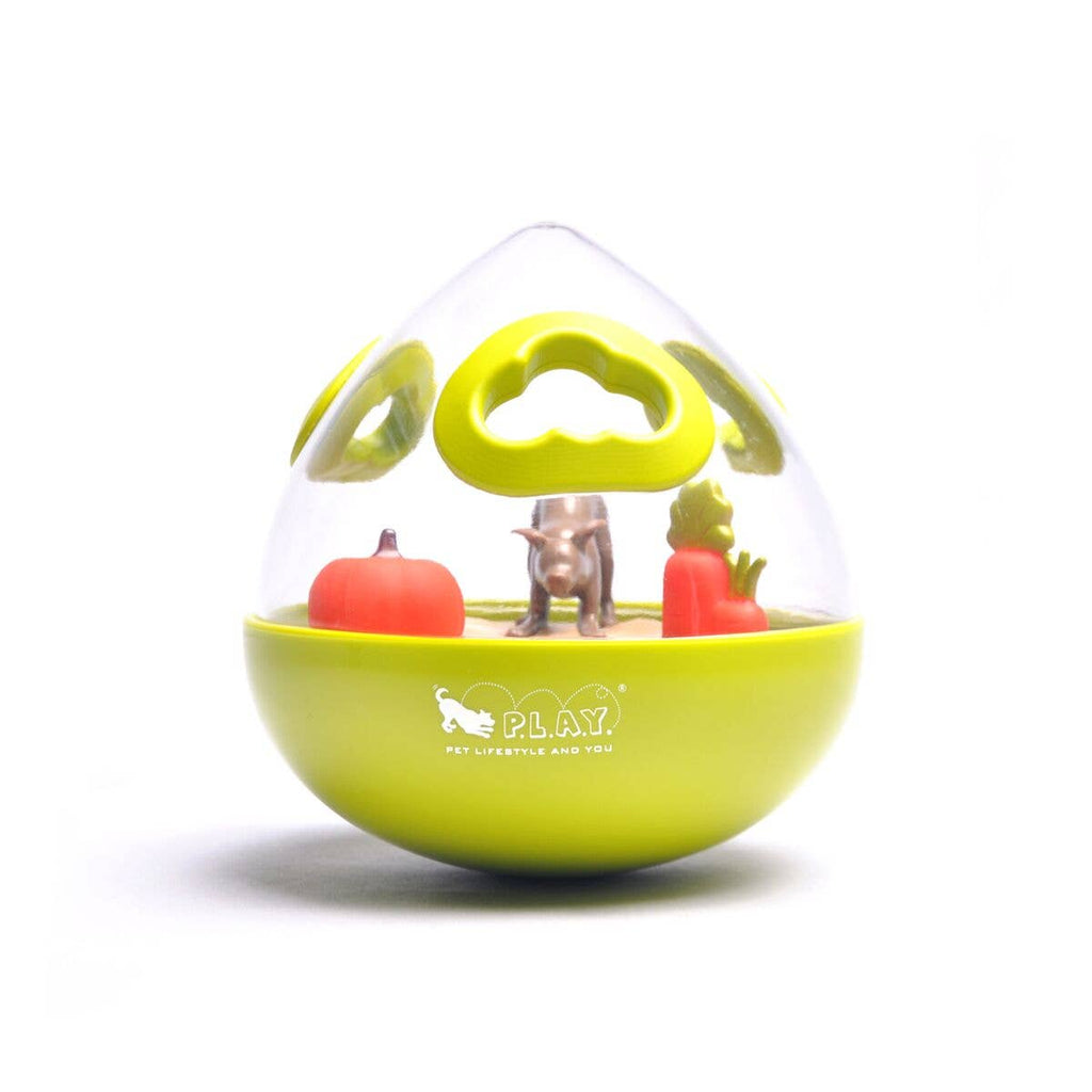 P.L.A.Y. Wobble Ball 2.0 – Interactive Treat Dispensing Dog Toy