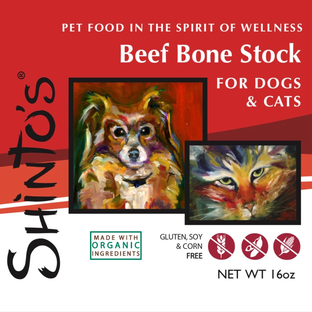 Bone Marrow Stock - Beef -for Dogs & Cats