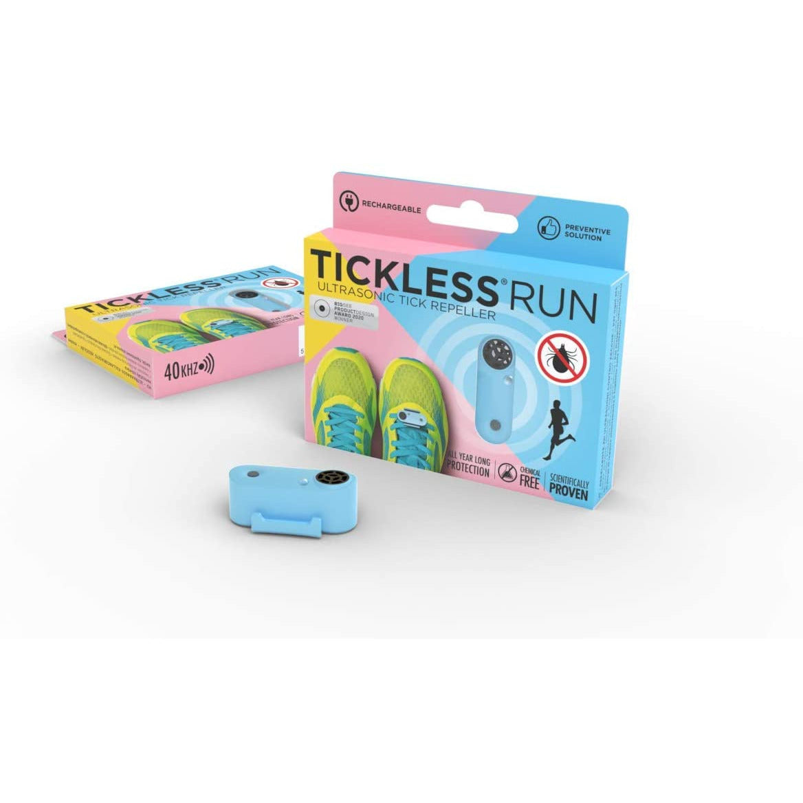 Tickless Ultrasonic Tick Repeller RUN