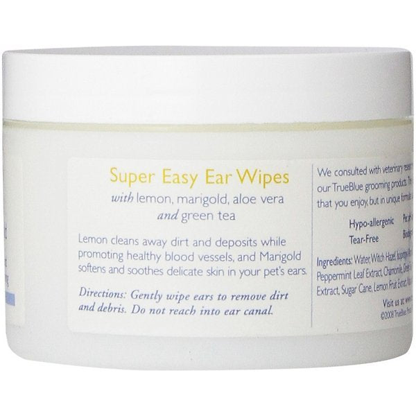 TrueBlue Super Easy Ear Wipes – Dogs & Cats