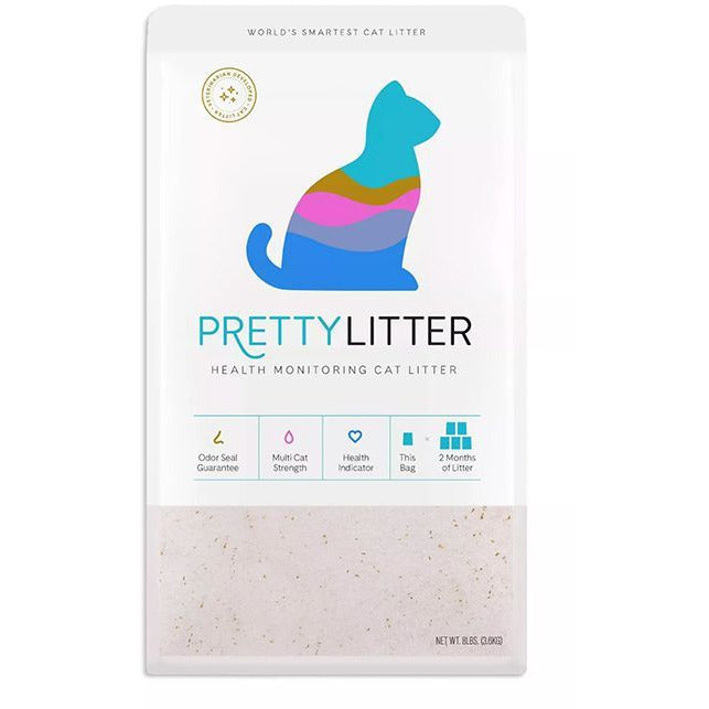 PrettyLitter Health Monitoring Cat Litter – Odor Control & Multi-Cat Strength