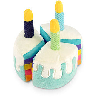 P.L.A.Y. Bone-Appetite Cake Plush Dog Toy