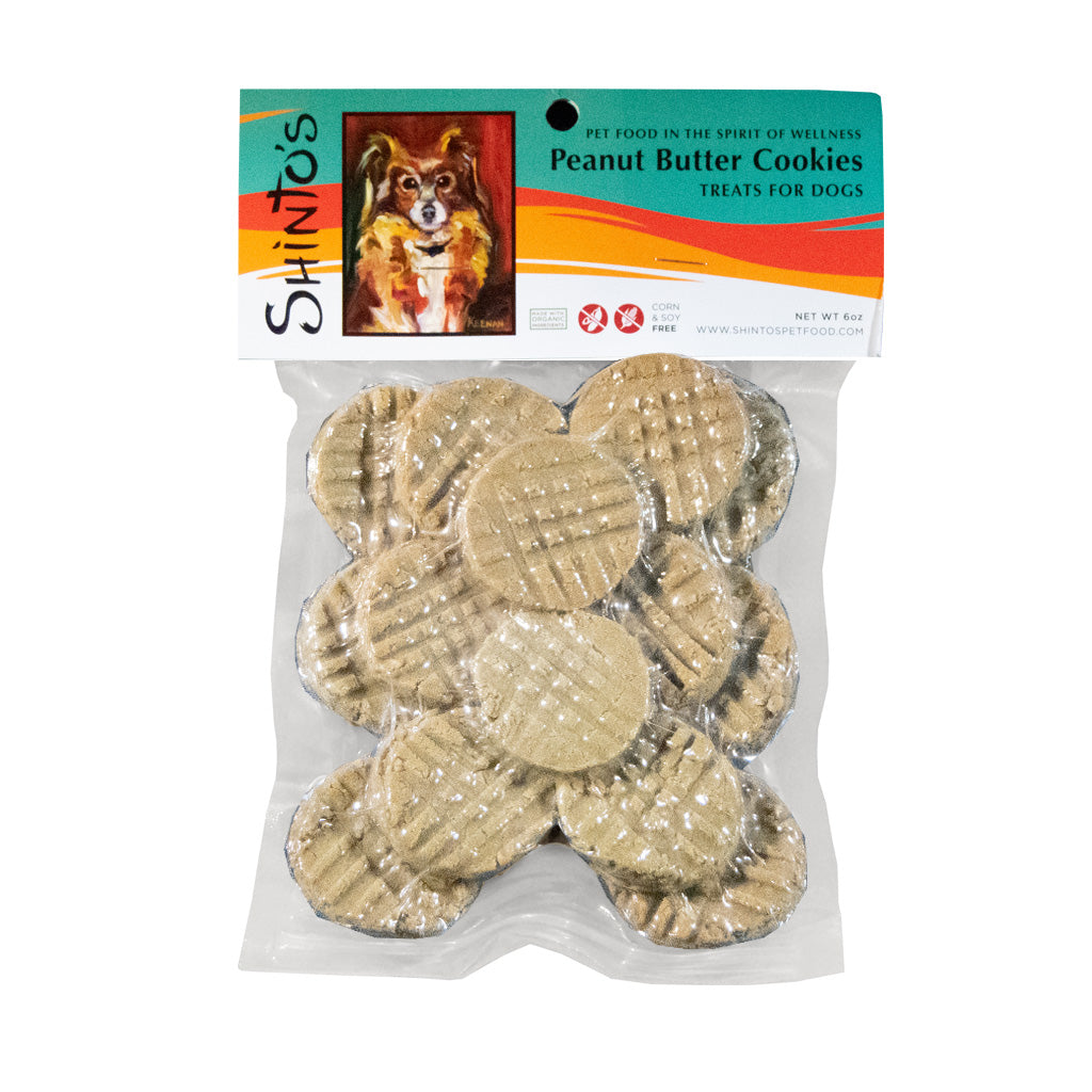 Treats for Dogs - Peanut Butter Cookies